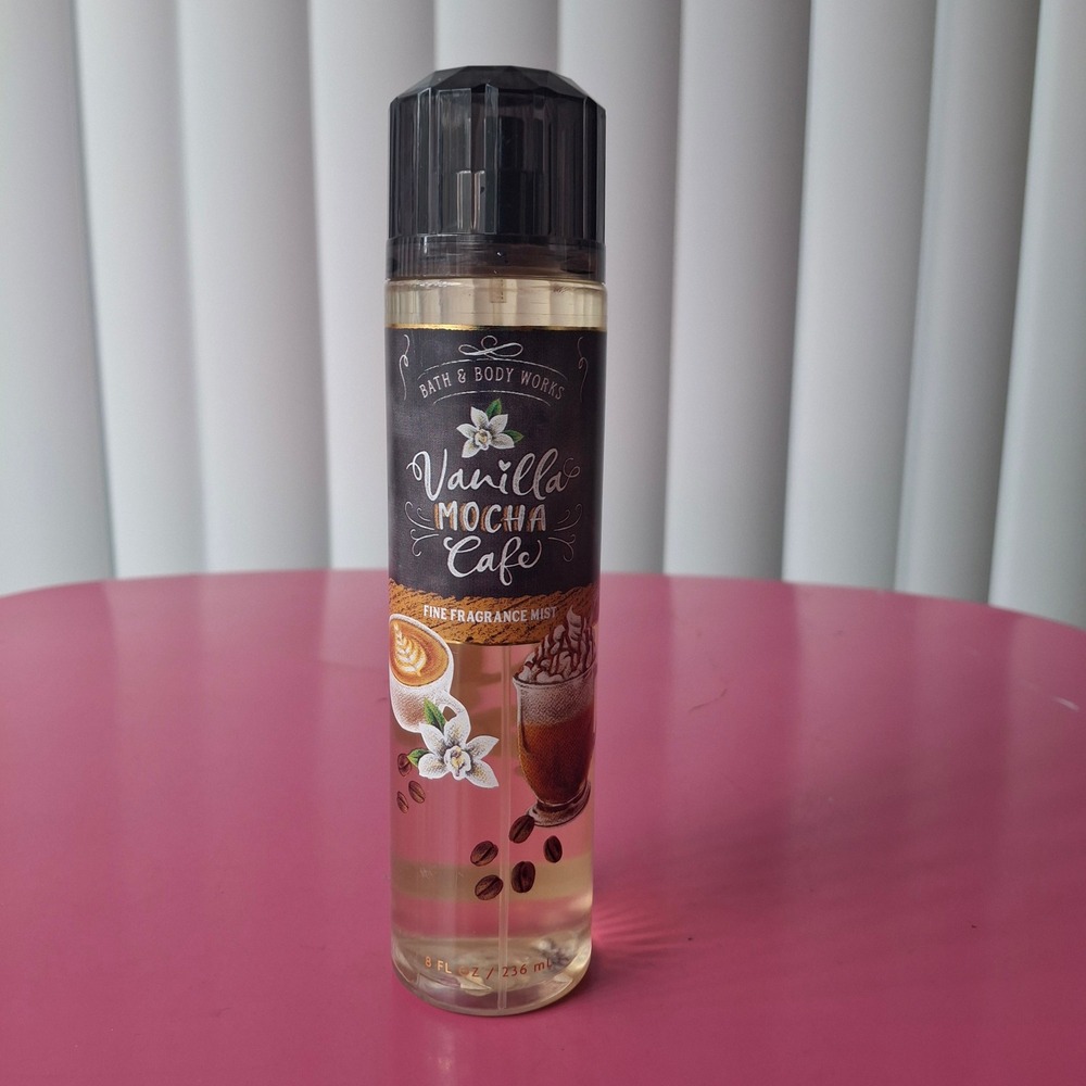 Bath & Body Works VANILLA MOCHA CAFE Fine Fragrance Mist 8 oz